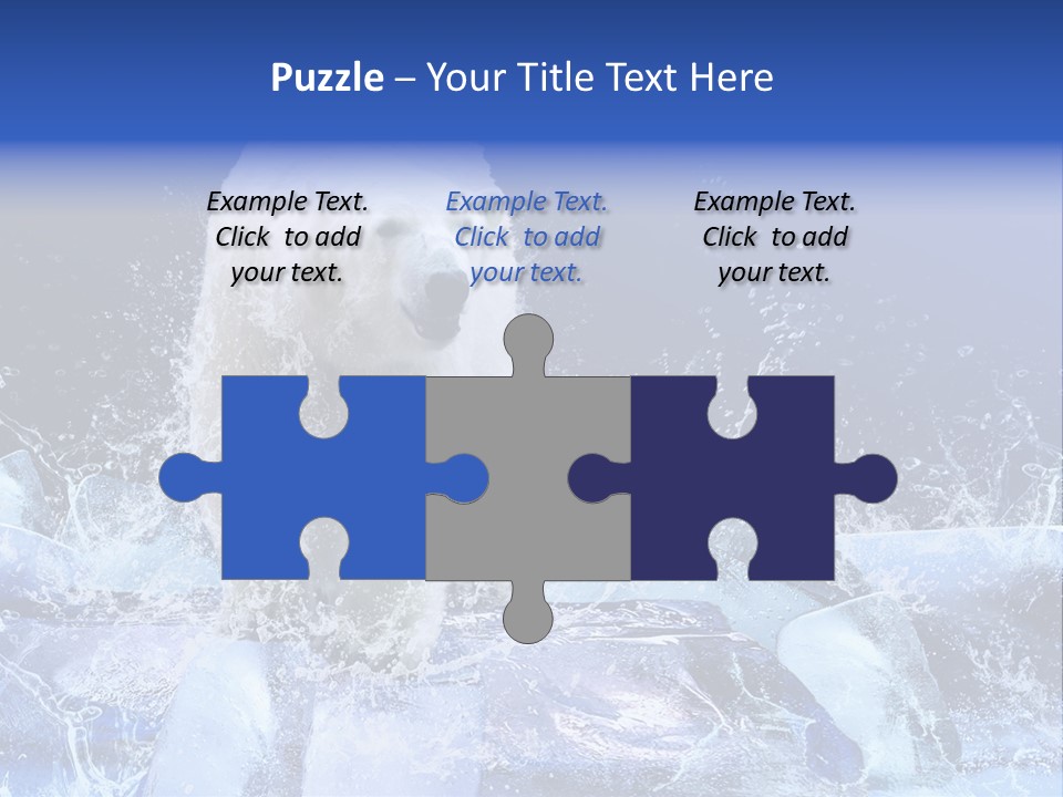 Fur Power Swim PowerPoint Template