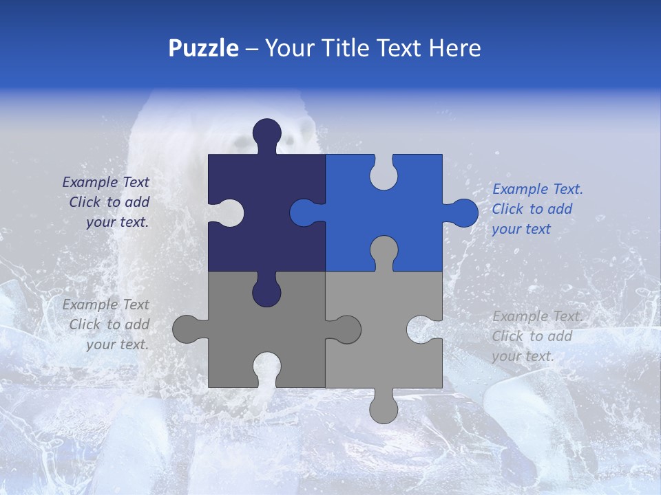 Fur Power Swim PowerPoint Template