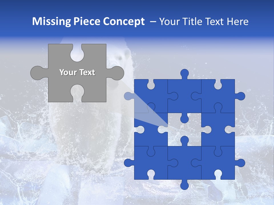 Fur Power Swim PowerPoint Template