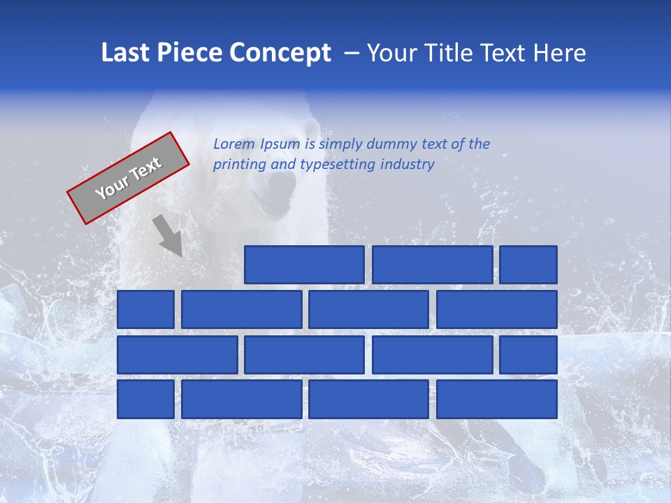 Fur Power Swim PowerPoint Template