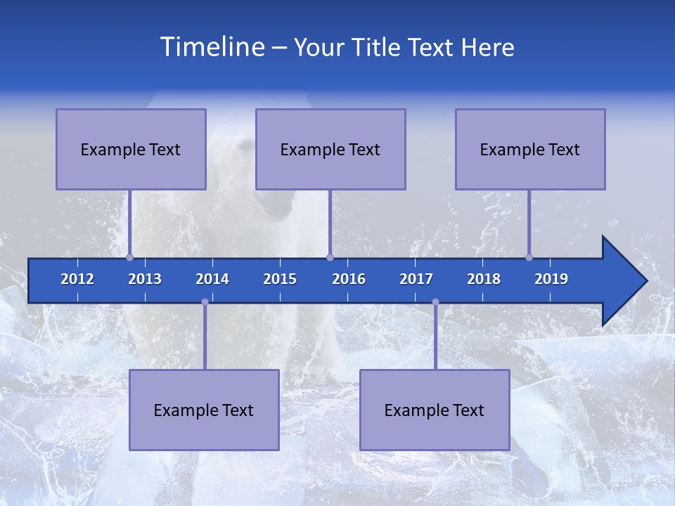 Fur Power Swim PowerPoint Template