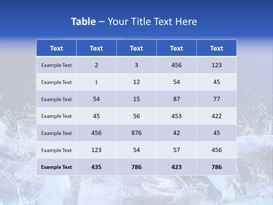 Fur Power Swim PowerPoint Template