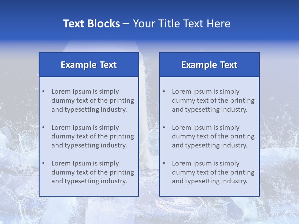 Fur Power Swim PowerPoint Template