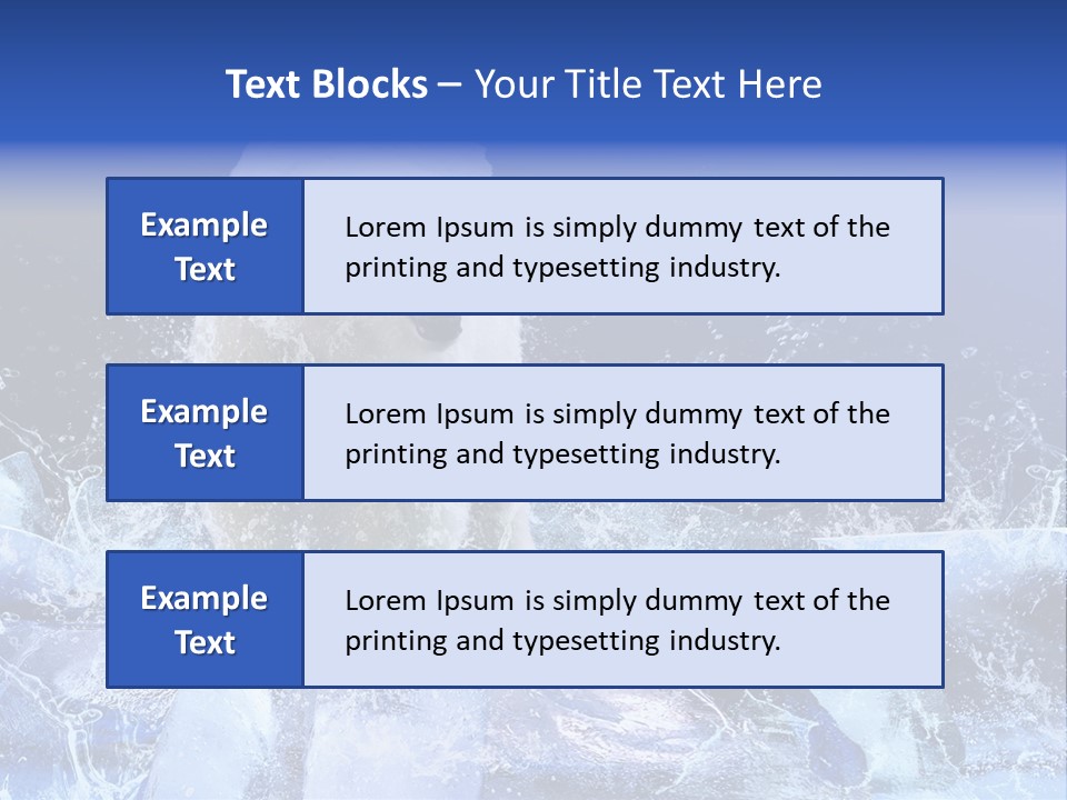 Fur Power Swim PowerPoint Template