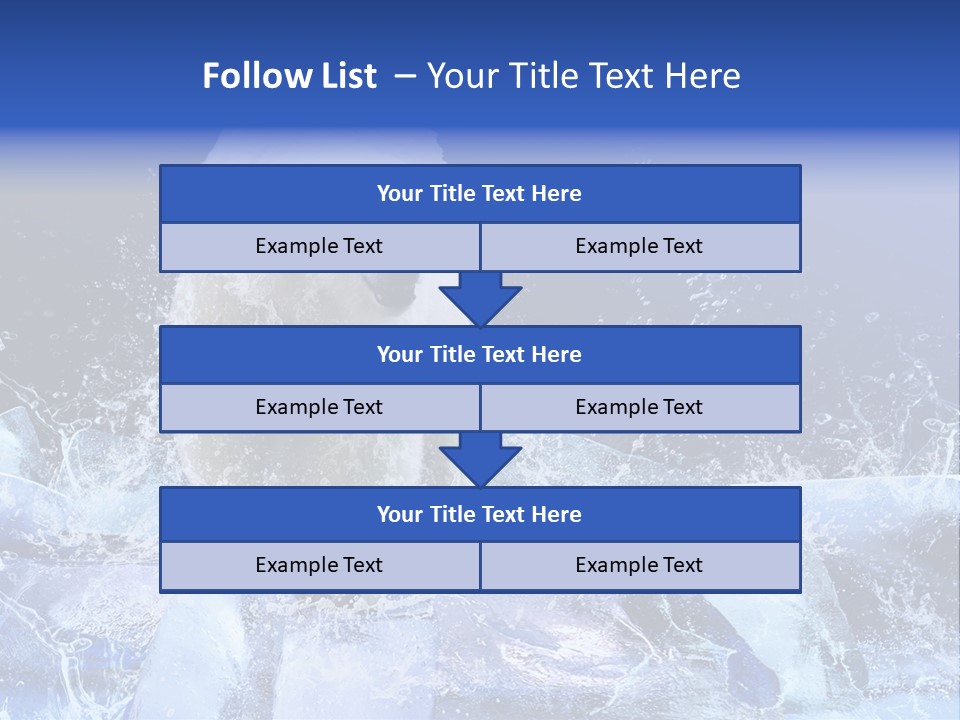 Fur Power Swim PowerPoint Template