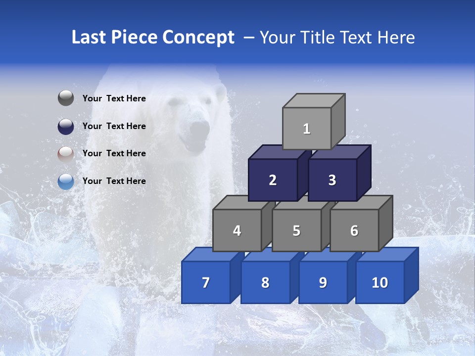 Fur Power Swim PowerPoint Template