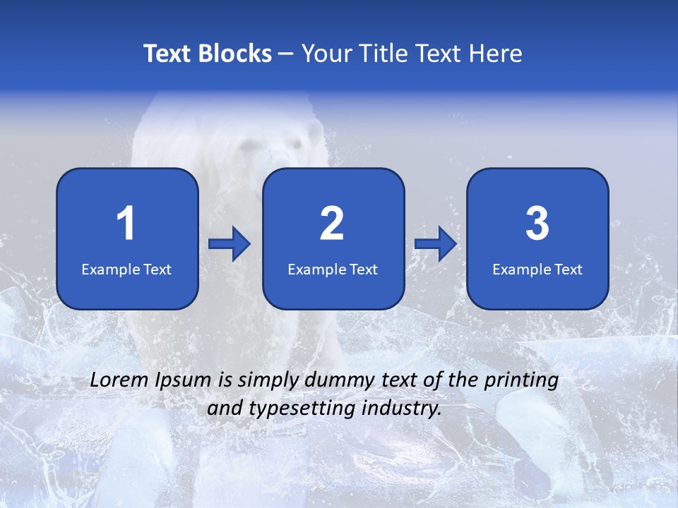 Fur Power Swim PowerPoint Template