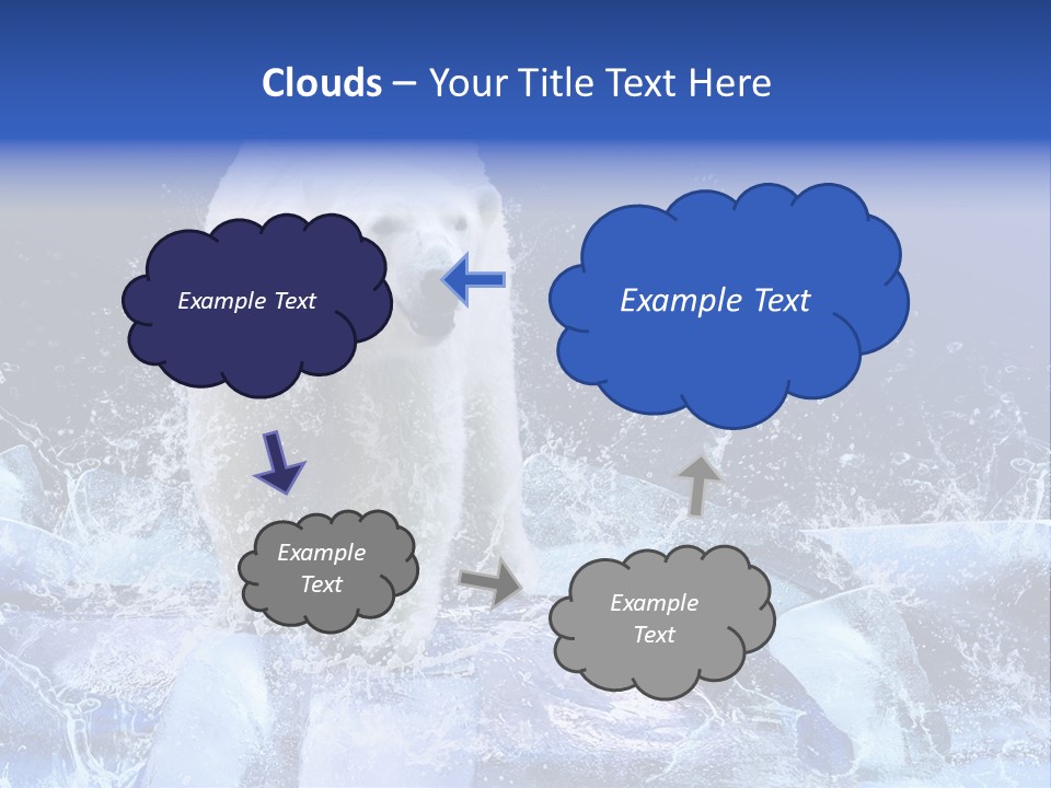 Fur Power Swim PowerPoint Template