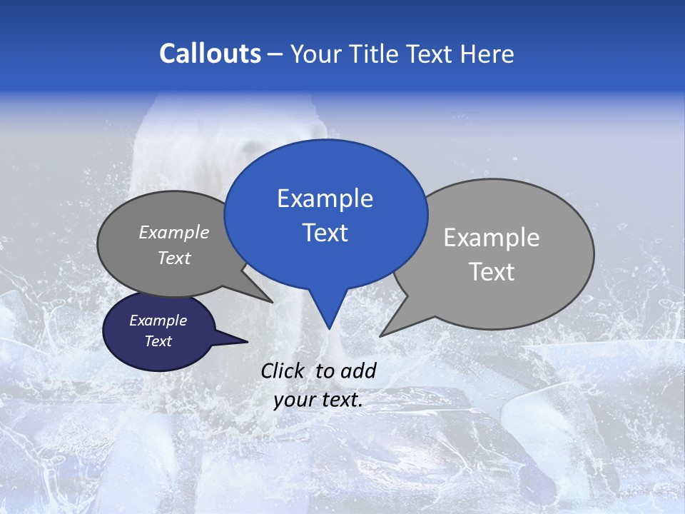 Fur Power Swim PowerPoint Template