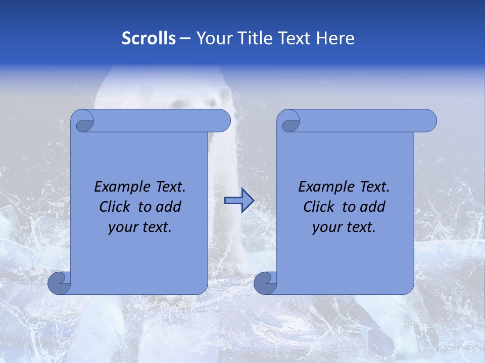 Fur Power Swim PowerPoint Template