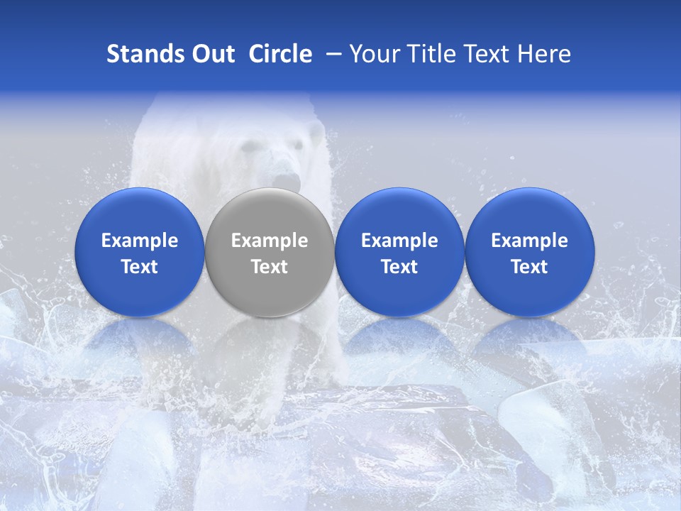 Fur Power Swim PowerPoint Template