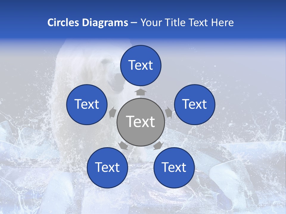 Fur Power Swim PowerPoint Template