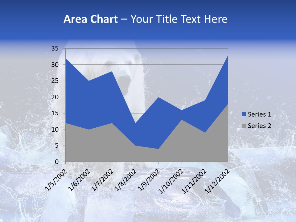 Fur Power Swim PowerPoint Template