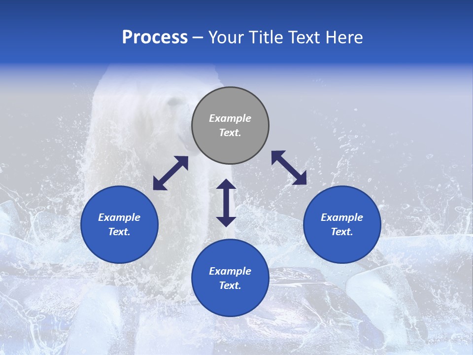 Fur Power Swim PowerPoint Template