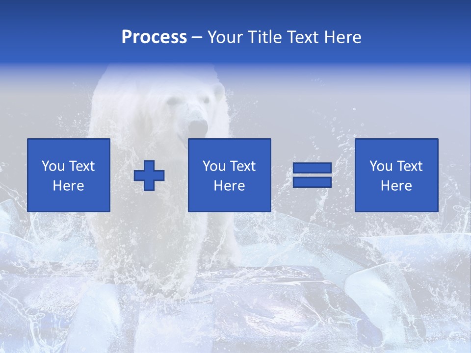 Fur Power Swim PowerPoint Template