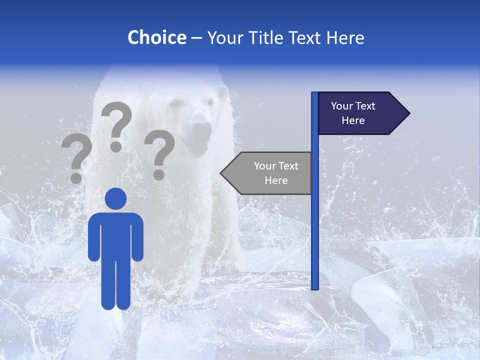 Fur Power Swim PowerPoint Template