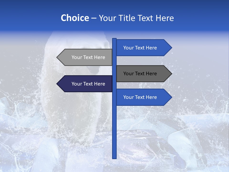 Fur Power Swim PowerPoint Template