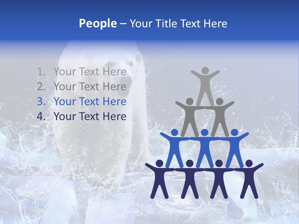 Fur Power Swim PowerPoint Template