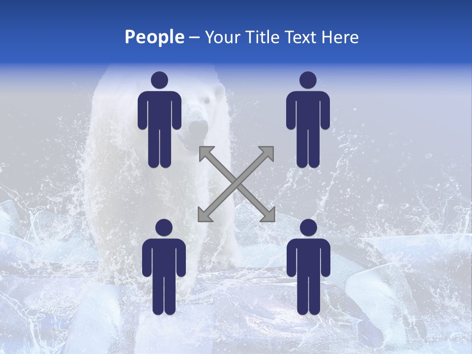Fur Power Swim PowerPoint Template