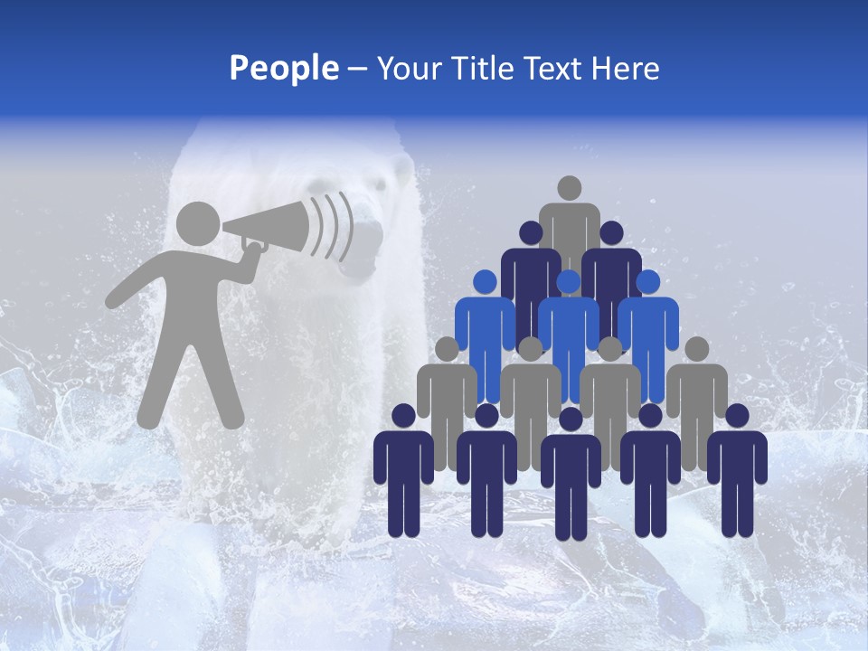 Fur Power Swim PowerPoint Template