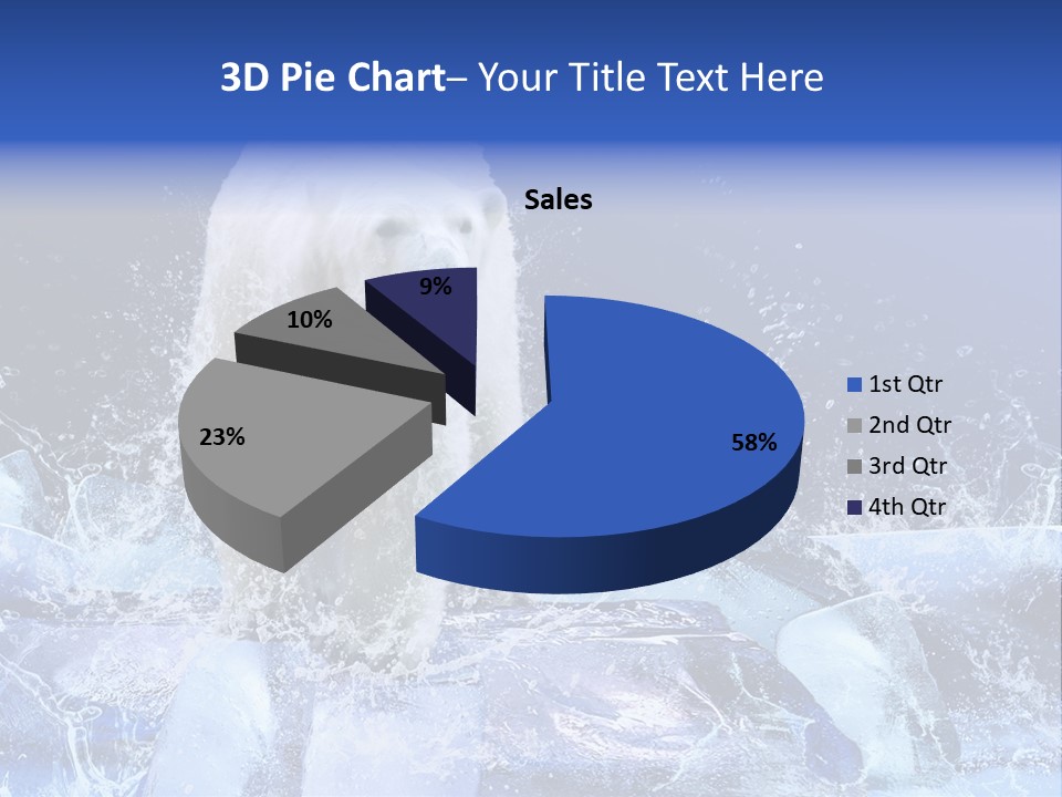 Fur Power Swim PowerPoint Template
