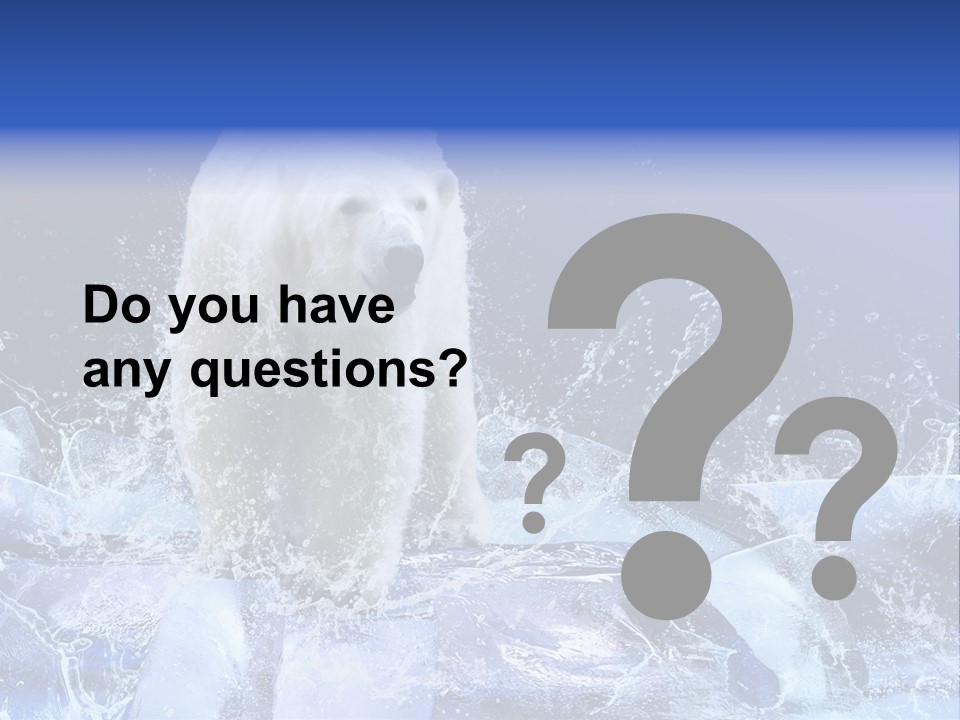 Fur Power Swim PowerPoint Template