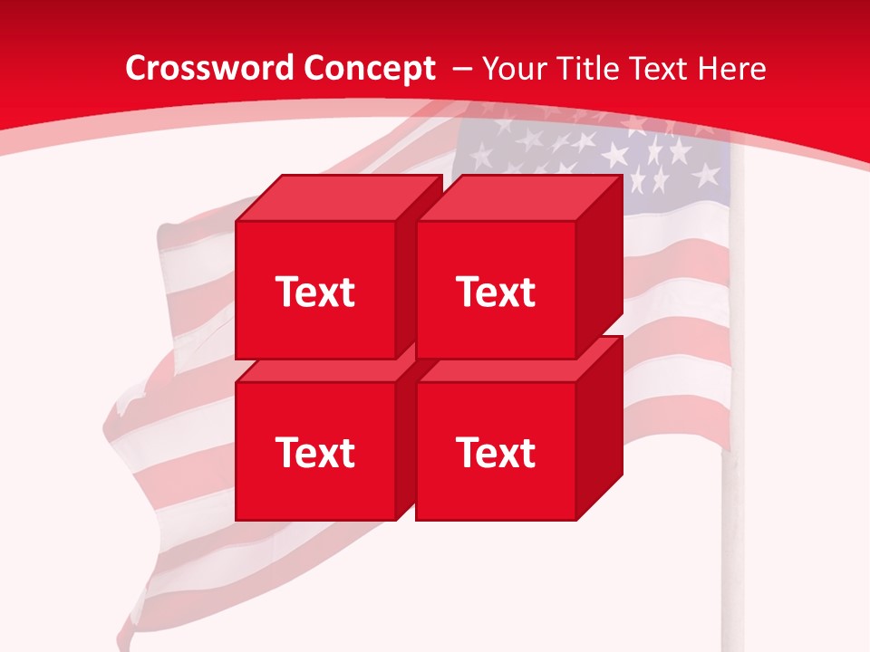 Flag Star Culture PowerPoint Template