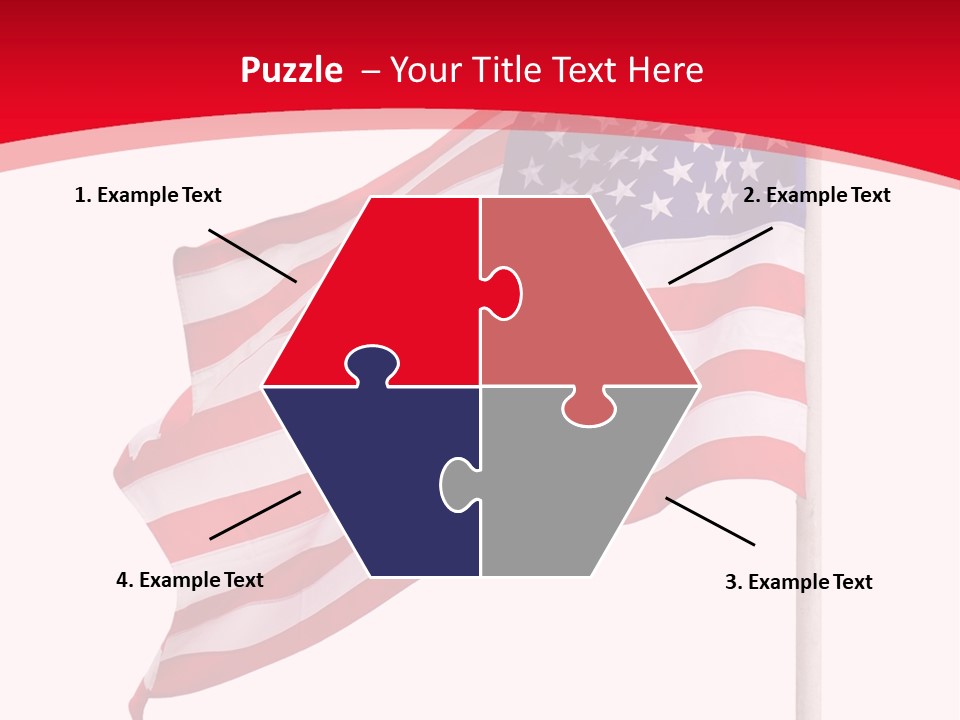 Flag Star Culture PowerPoint Template