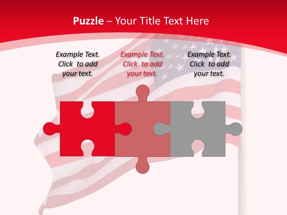 Flag Star Culture PowerPoint Template