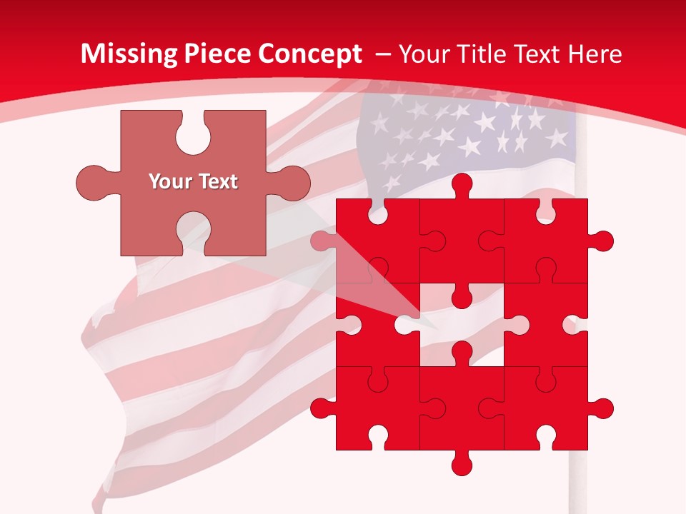 Flag Star Culture PowerPoint Template