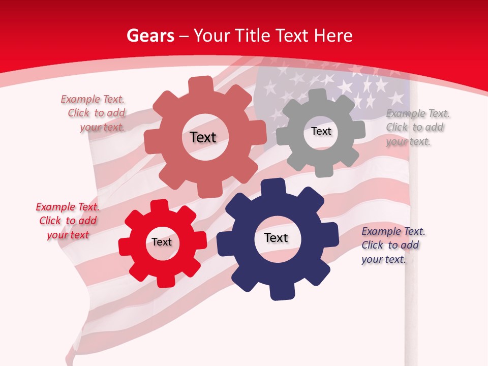 Flag Star Culture PowerPoint Template