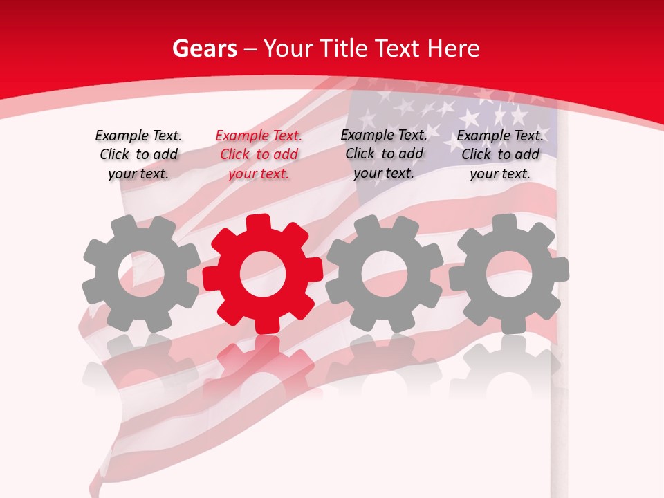 Flag Star Culture PowerPoint Template