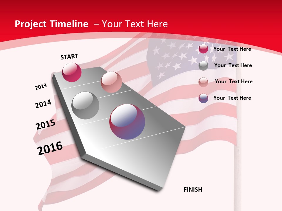 Flag Star Culture PowerPoint Template