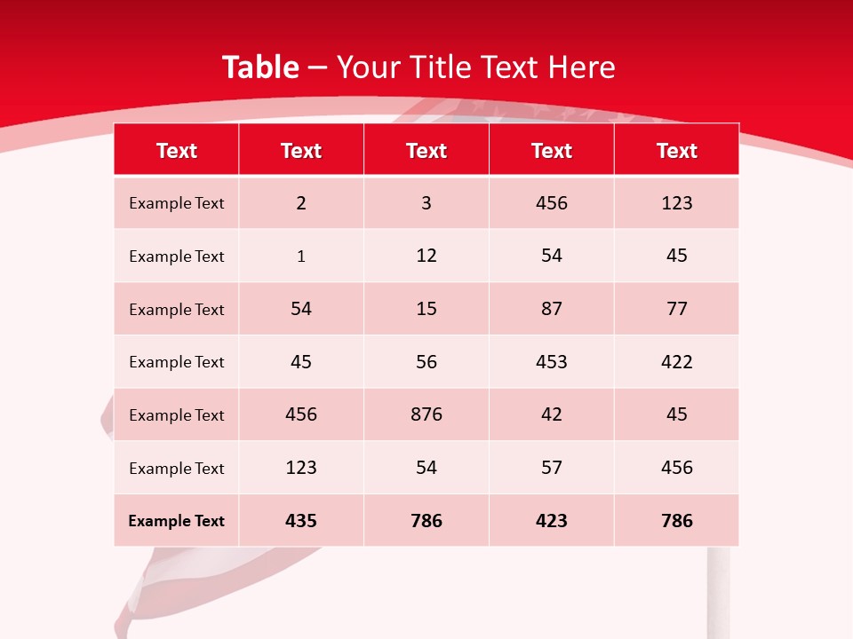 Flag Star Culture PowerPoint Template