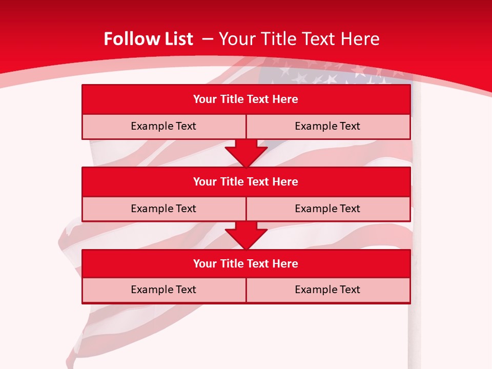Flag Star Culture PowerPoint Template