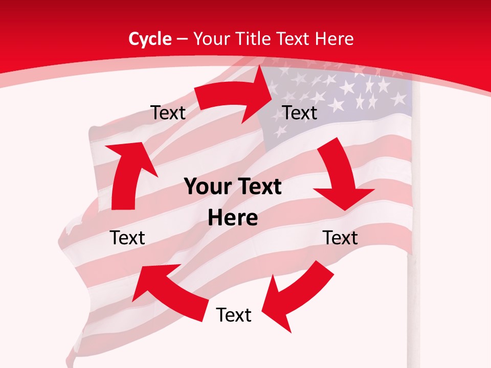 Flag Star Culture PowerPoint Template