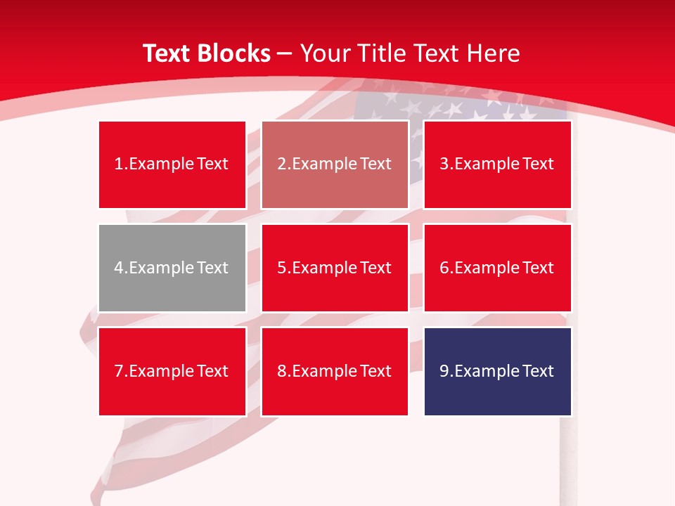 Flag Star Culture PowerPoint Template