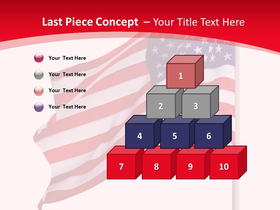 Flag Star Culture PowerPoint Template