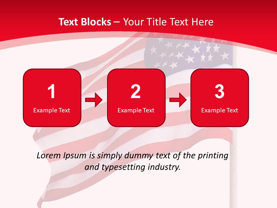 Flag Star Culture PowerPoint Template