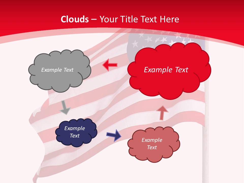 Flag Star Culture PowerPoint Template