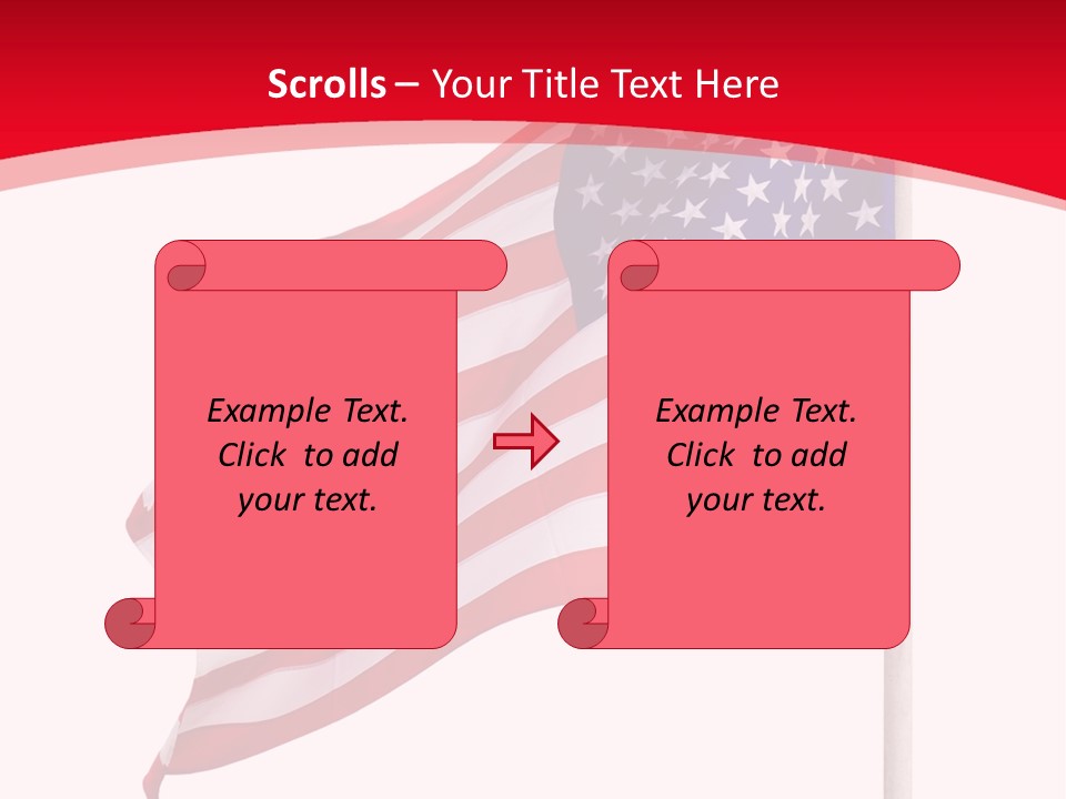 Flag Star Culture PowerPoint Template