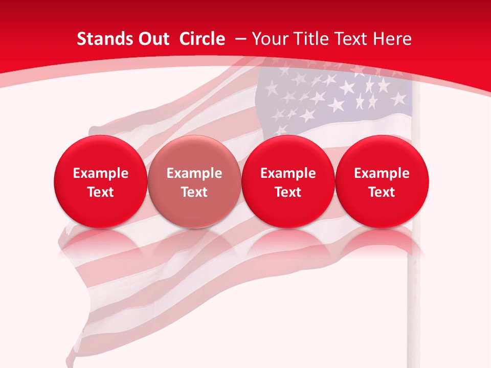 Flag Star Culture PowerPoint Template