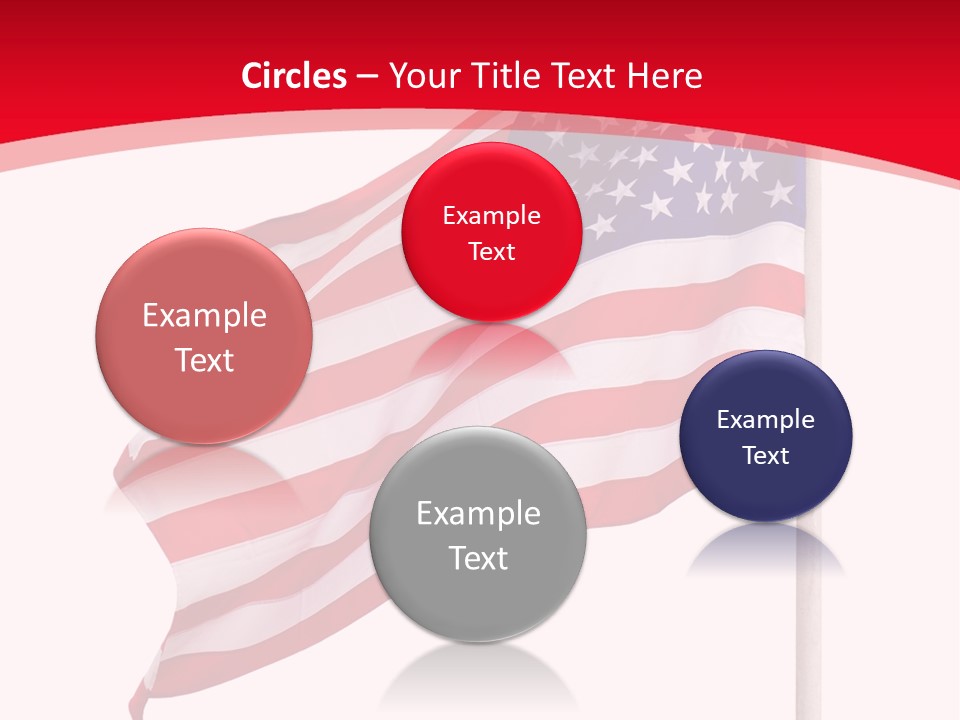 Flag Star Culture PowerPoint Template