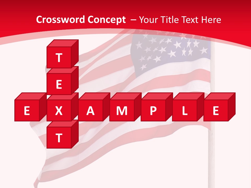 Flag Star Culture PowerPoint Template