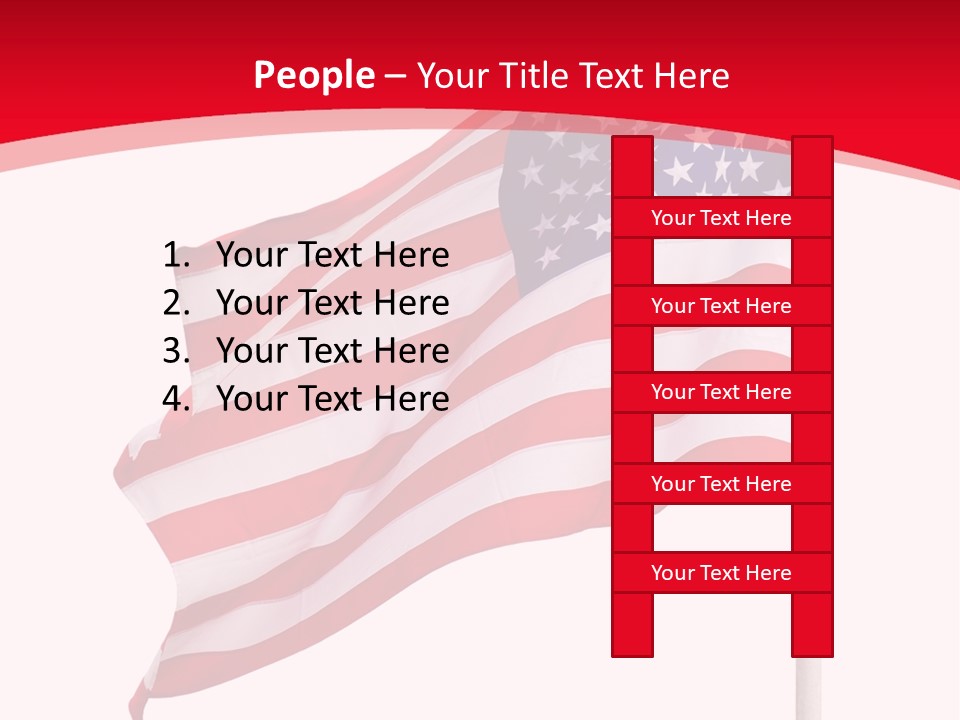 Flag Star Culture PowerPoint Template