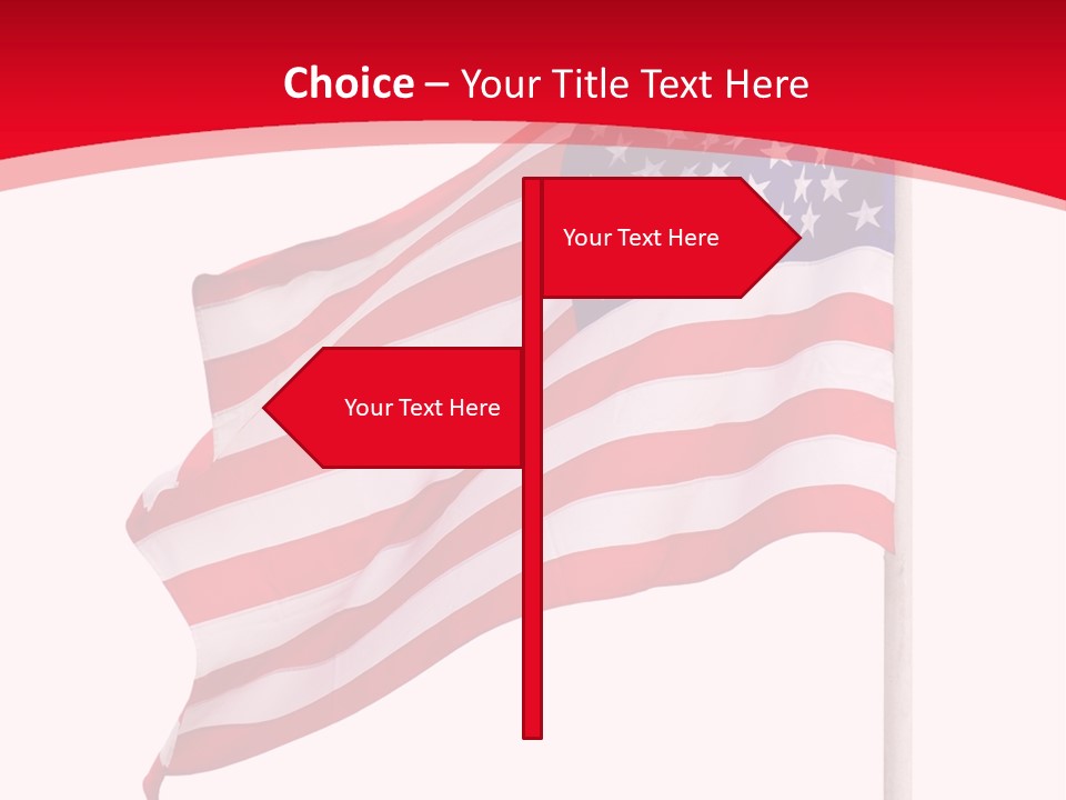 Flag Star Culture PowerPoint Template