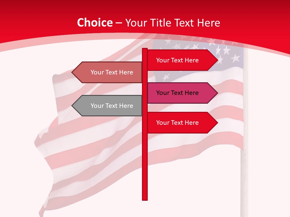 Flag Star Culture PowerPoint Template