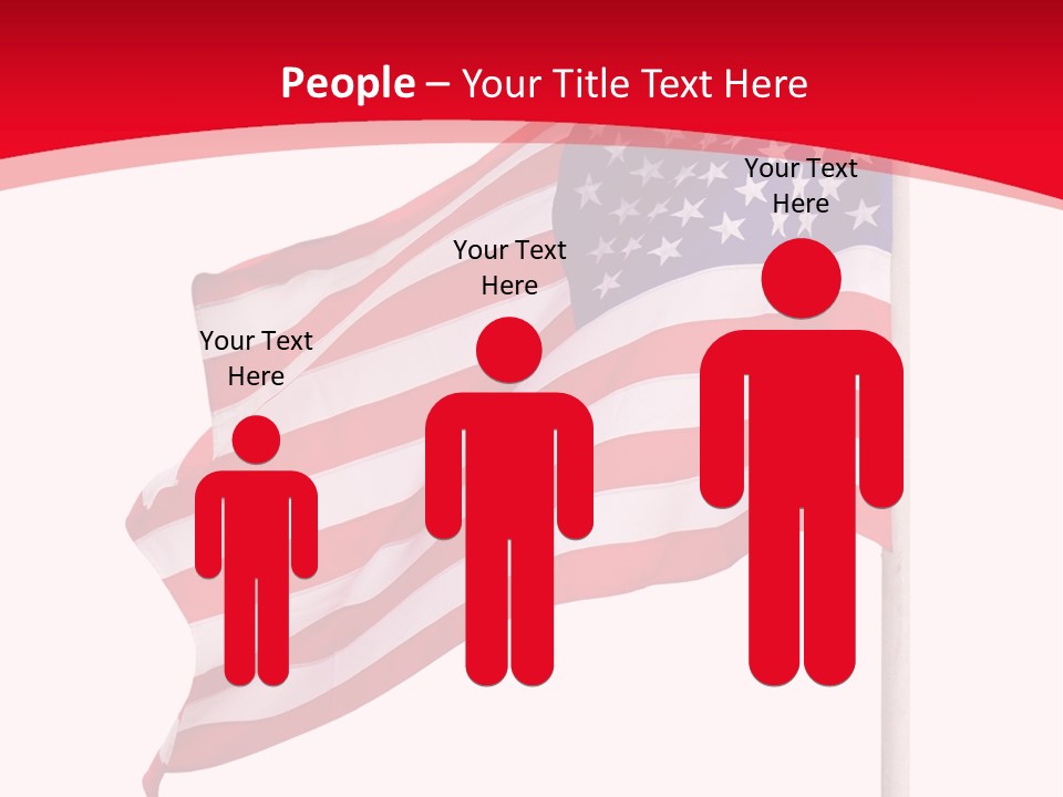 Flag Star Culture PowerPoint Template