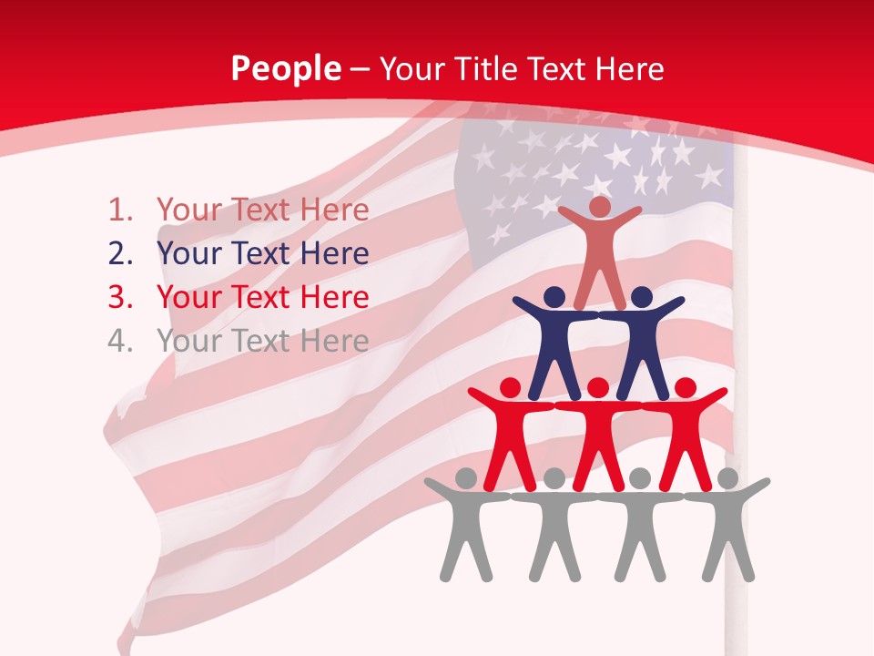Flag Star Culture PowerPoint Template