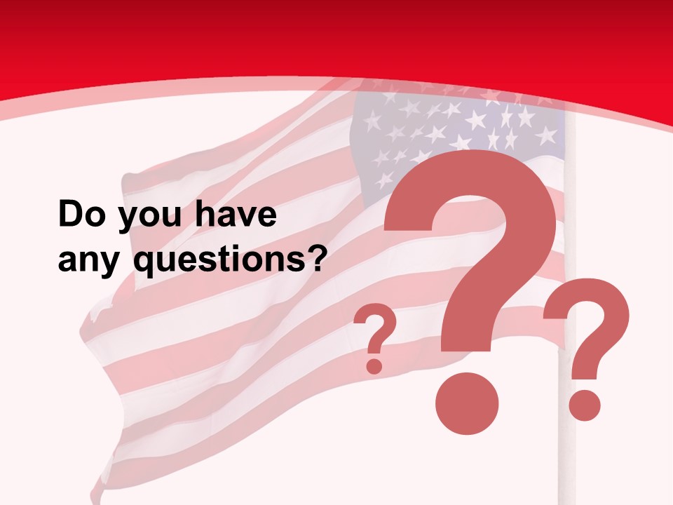 Flag Star Culture PowerPoint Template